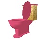 Pink Glam Toilet