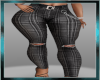 e-Grey Plaid Pants RL