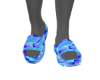 *LV Blue Sandals