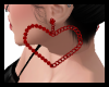 MK Heart Earrings