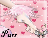 <3*P Pink fur cuffs