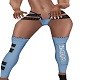 Blue Badgirl Pants
