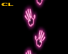 Δ Neon Hands Pinks