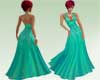 MR Teal Evening Gown