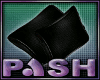 [PASH] Kiss Pillow BLACK