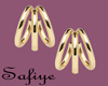 Gold Safi Earring