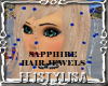 ! Hair Jewels Sapphire