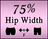 Hip Butt Scaler 75%