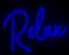 Relax Neon sign