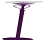 purple rose floor lamp