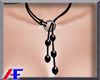 AF. Angel Black Necklace