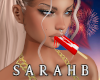 ;) Canada Day Popsicle