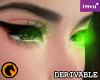 Glowing Eyes Green F