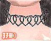 🐀 Black Hearts Choker