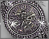 studded amethyst watch