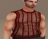 Red Mesh Top