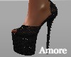 Amore Black Sandal