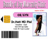 Dr.Hott ID Badge (BOJ)