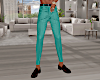 Linen Aqua Pants