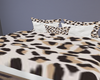 Leopard Print Bed