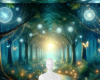 Forest path background
