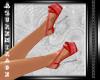 ^AZ^Crystal Red Heels