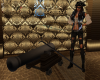 * Animated Pirate Cannon