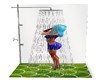 GREEN SHOWER ANIMATED