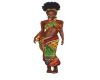 african art sarong