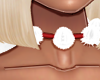 {L} Xmas choker red