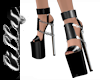 Chain spike heels