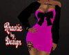 Evening Dress Pink/Blk