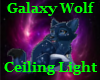 Galaxy Wolf CeilingLight