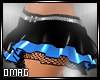 0 | Rag Black Blue Skirt