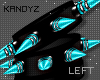 !!K Spike Teal Left B