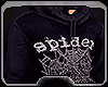 black spider hoodie