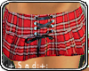 :S: plaid mini skirt