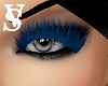 :VS: Blue Eyelashes
