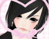 soft black pigtails <3