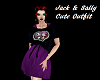 Jack & Sally Cute Outfit