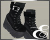 BLAK GRY BOOTS MT 8Eℰ