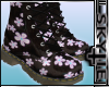 Flower Boots Pink