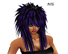 Purple/Black Emo Hair