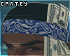 Bandana Money Blue $$$