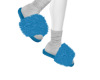F baby blue slides