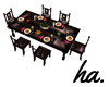 ha. Rustic Dining Table