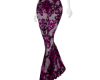 elegant pant purple
