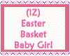 Easter Basket Baby Girl
