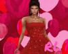 Red Vday Hearts Dress