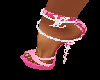 pink LV heels